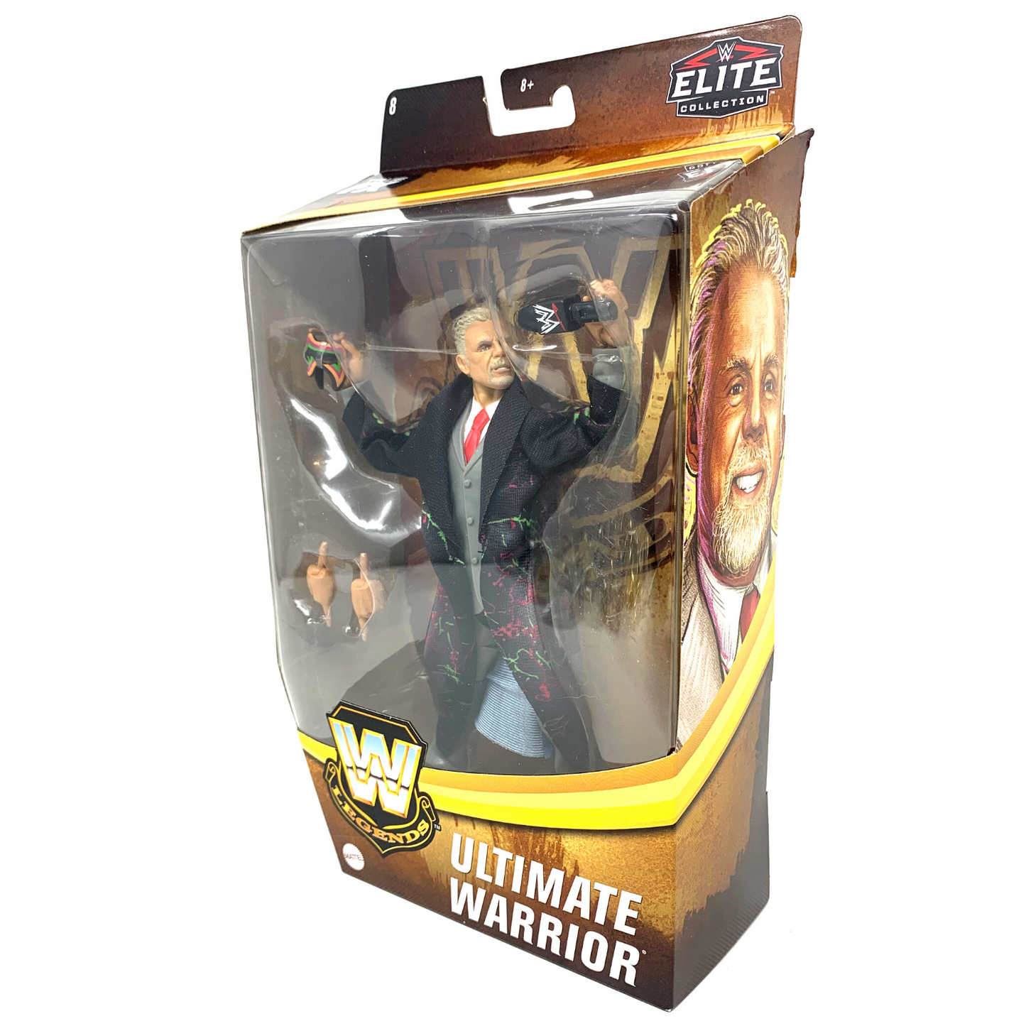 Mattel WWE Ultimate Warrior Elite Collection Legends Series 8  Exclusive