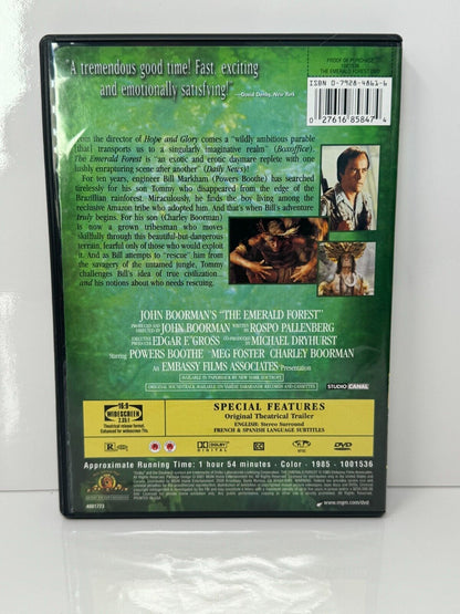 The Emerald Forest (DVD) Adventure Good Condition!!!