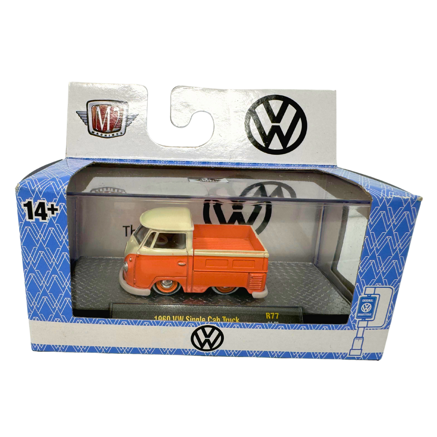 M2 Machines 1960 VW Volkswagen Single Cab Truck 1:64 Diecast