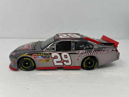 Lionel Nascar #29 Kevin Harvick Budweiser '11 Chevy Impala Gunmetal 1:24 Diecast