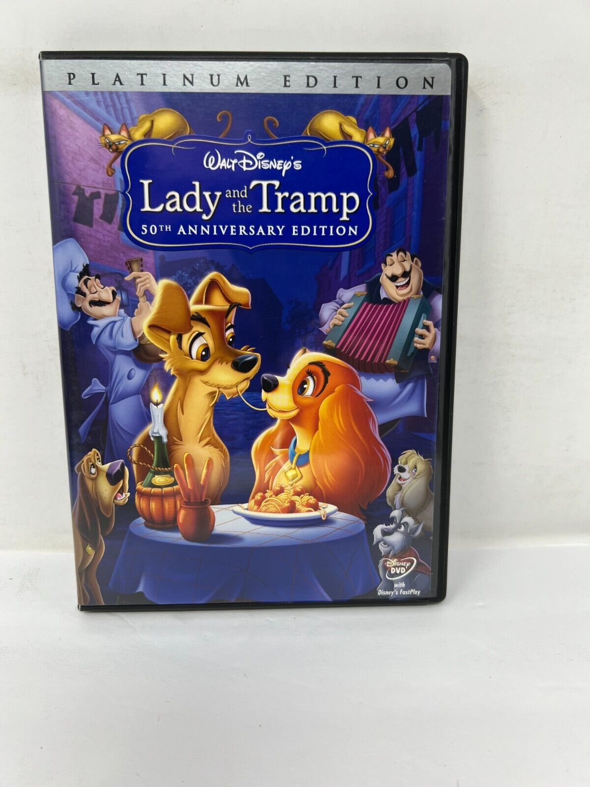 Disney Lady and the Tramp (DVD) Platinum Edition Classic Good Condition!!!