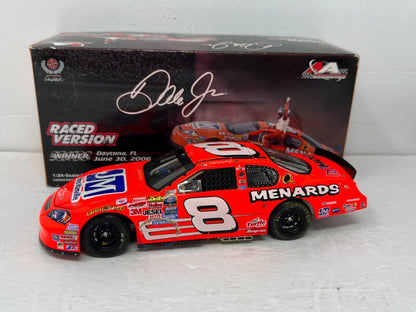 Action Nascar #8 Dale Earnhardt Jr. Menards Chevy Daytona Raced Win 1:24 Diecast