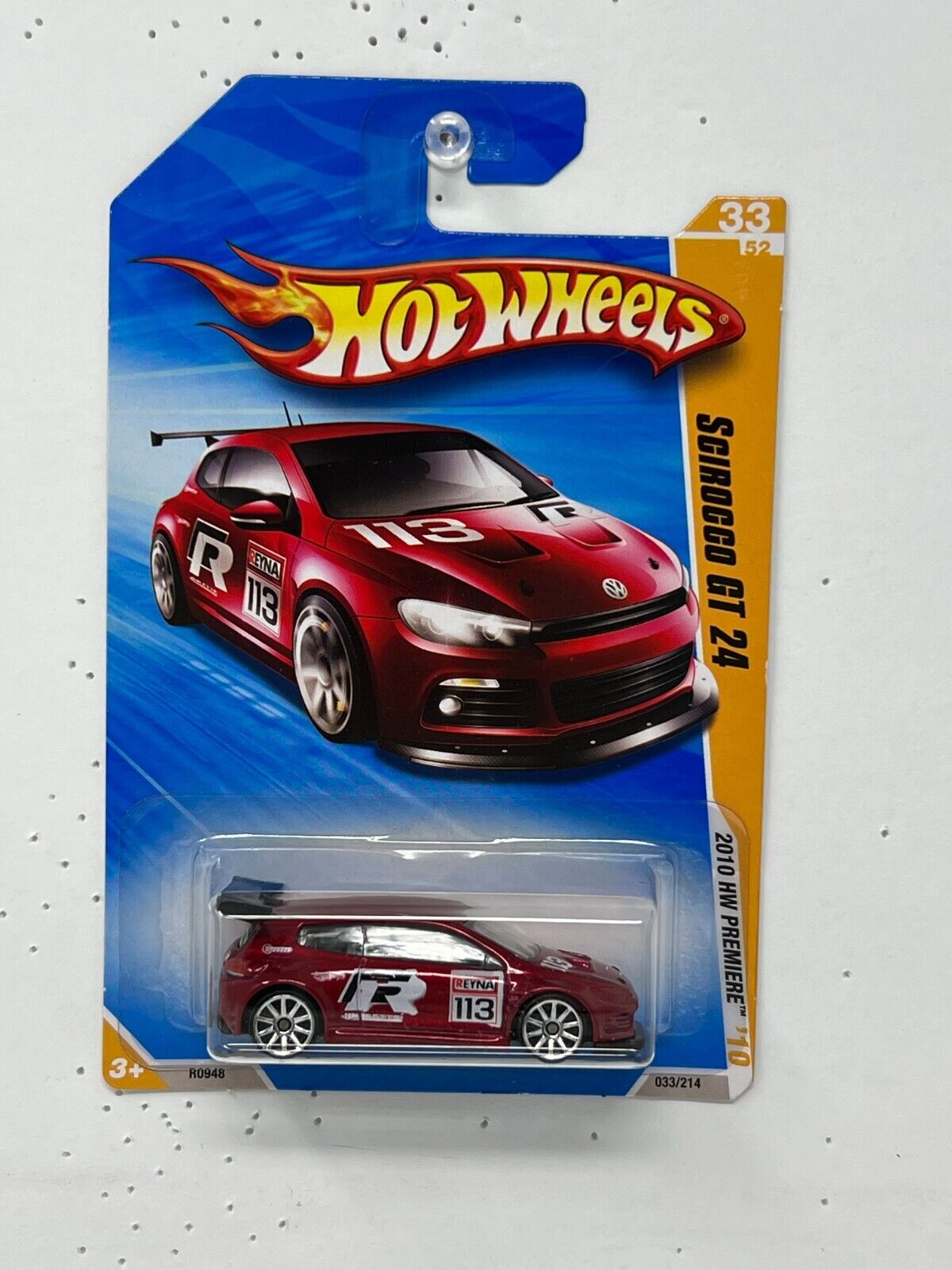 Hot Wheels 2010 HW Premiere Scirocco GT 24 1:64 Diecast