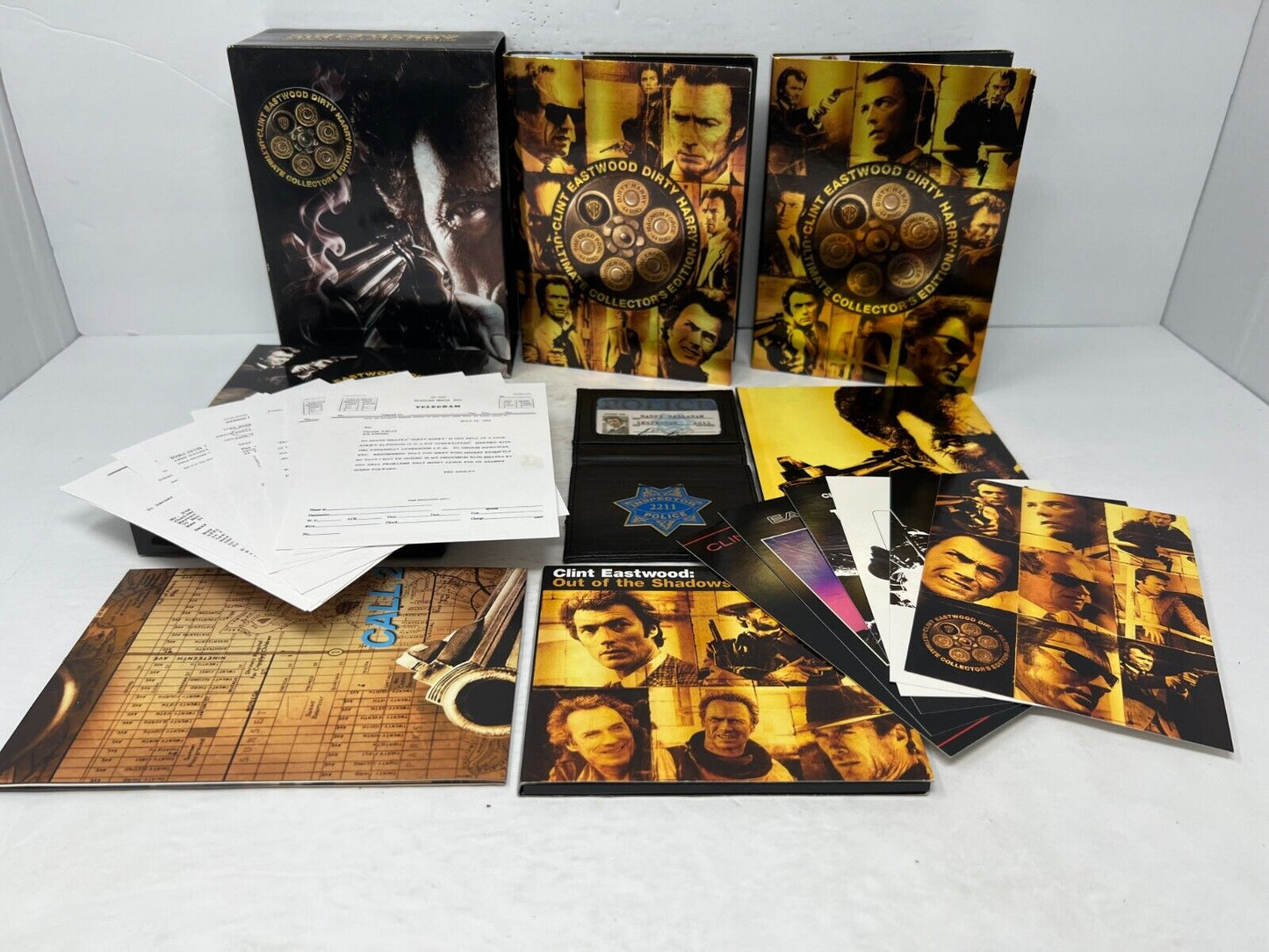 Dirty Harry Ultimate Collector's Edition (DVD) Clint Eastwood Boxset Good Shape!