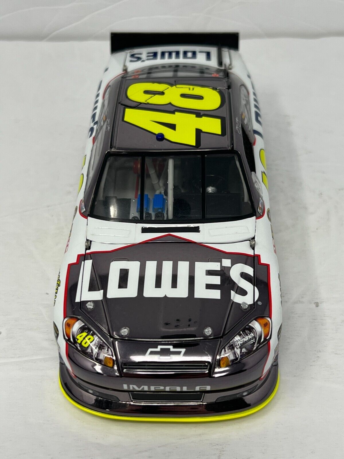 Lionel Nascar #48 Jimmie Johnson Lowe's 2011 Chevy Impala Gunmetal 124 Diecast