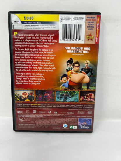 Disney Wreck-It Ralph (DVD) Good Condition!!!