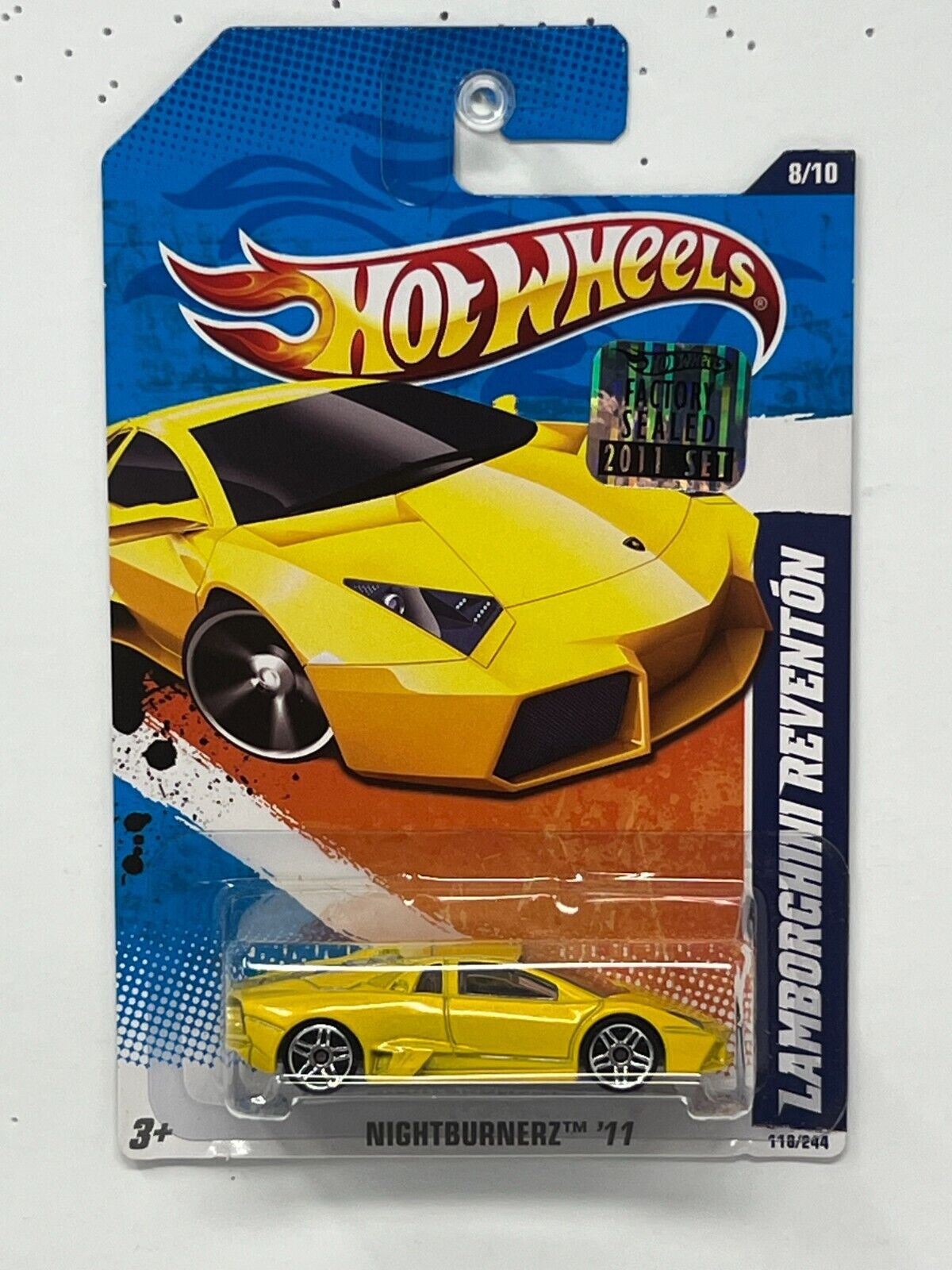 Hot Wheels Nightburnerz Lamborghini Reventon 1:64 Diecast Factory Sealed