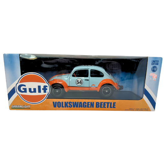 Greenlight Volkswagen Beetle Gulf #54 Limited Edition 1:18 Diecast