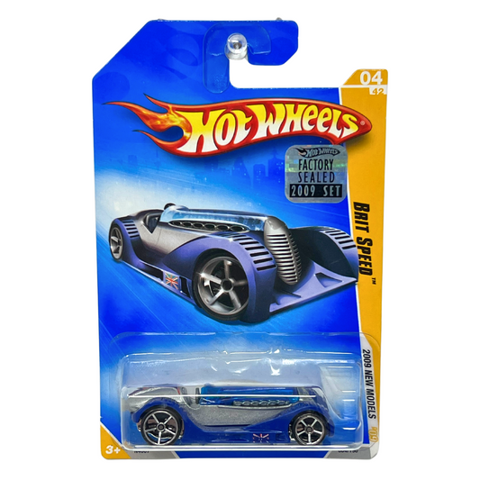 Hot Wheels 2009 New Models Brit Speed 1:64 Diecast Factory Sealed