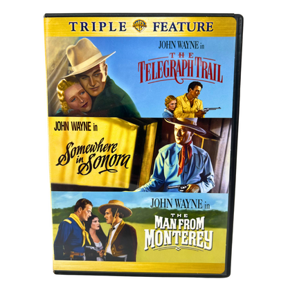 Telegraph Trail / Somewhere in Sonora / Man from Monterey (DVD) Western