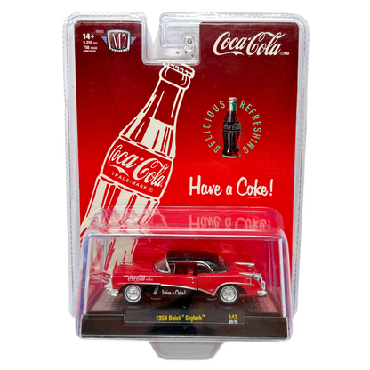 M2 Machines Coca-Cola 1954 Buick Skylark 1:64 Diecast