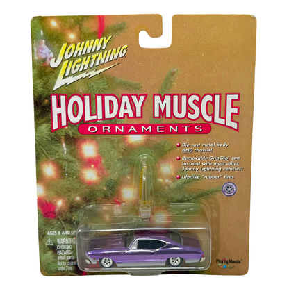 Johnny Lightning Holiday Muscle Ornaments 1968 Chevy Chevelle 1:64 Diecast