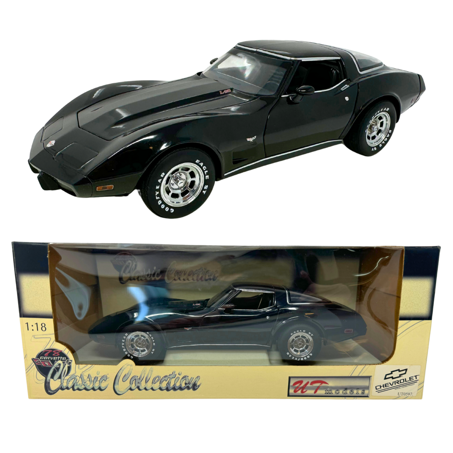 UT Models 1978 Chevrolet Corvette Classic Collection 1:18 Diecast