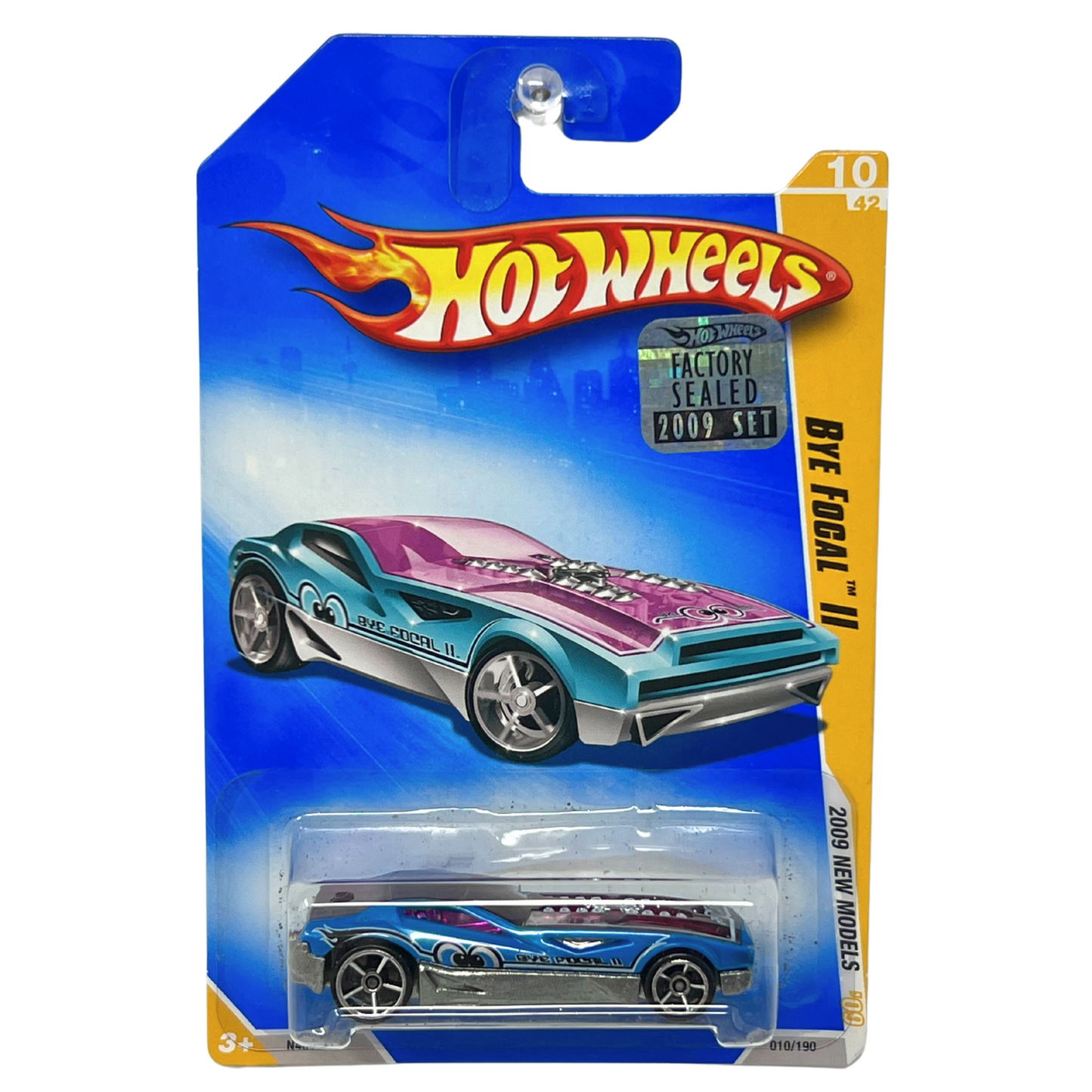 Hot Wheels 2009 New Models Bye Focal II 1:64 Diecast Factory Sealed