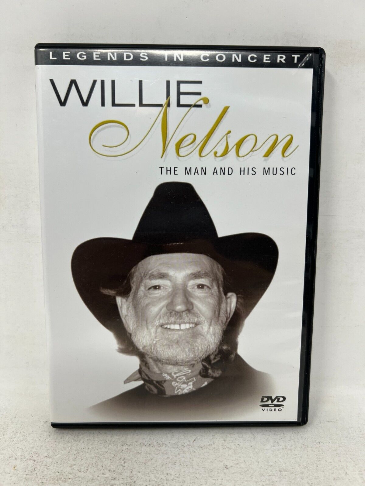 Willie Nelson The Man and his Music (DVD) Music Concert Good Condition!!