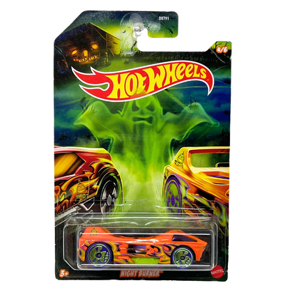 Hot Wheels Halloween Fright Night Burner Fantasy Cars 1:64 Diecast