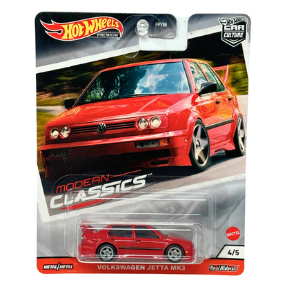 Hot Wheels Premium Modern Classics Volkswagen Jetta MK3 1:64 Diecast