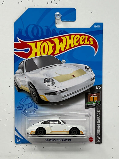 Hot Wheels HW Dream Garage 1996 Porsche Carrera White 1:64 Diecast V3