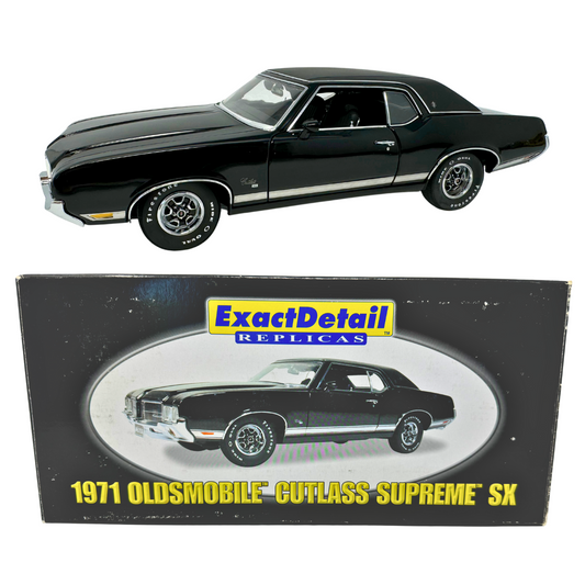 Exact Detail Replicas 1971 Oldsmobile Cutlass Supreme SX 1:18 Diecast 874 / 2000