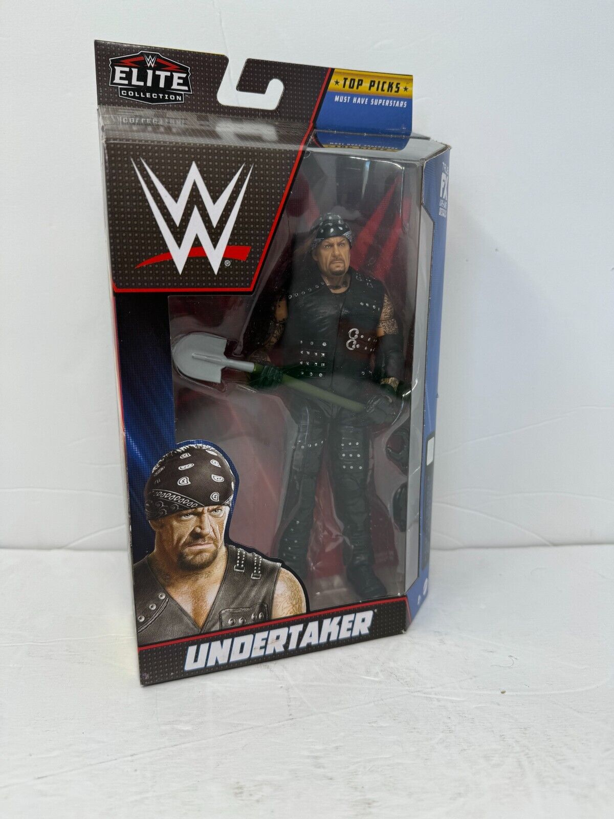 WWE Undertaker vs. AJ Styles Boneyard Match WrestleMania Elite Action Figure