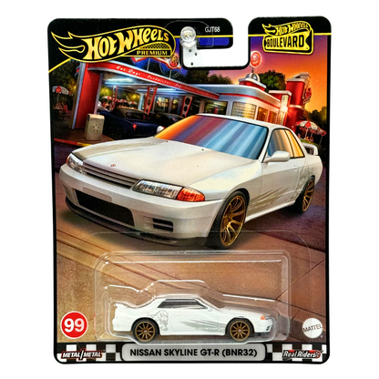 Hot Wheels Premium #99 Boulevard Nissan Skyine GT-R (BNR32) 1:64 Diecast