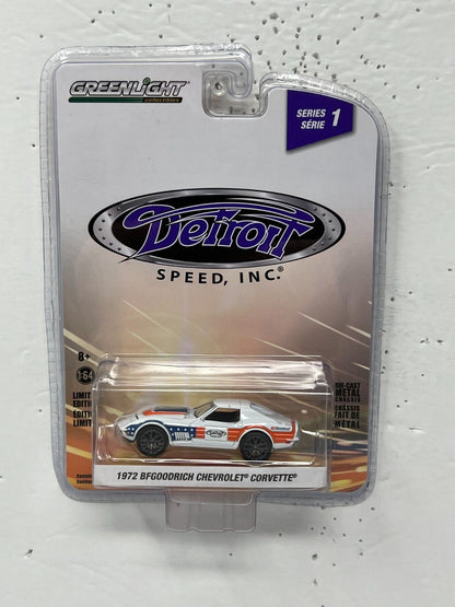 Greenlight Detroit Speed, Inc. 1972 BF Goodrich Chevrolet Corvette 1:64 Diecast