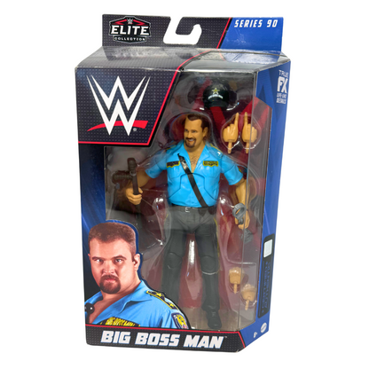 WWE Big Boss Man Elite Collection Series 90 Action Figure 2021 Mattel