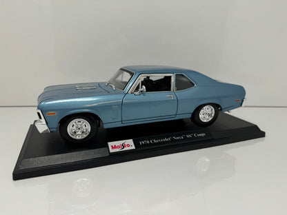 Maisto 1970 Chevrolet Nova SS Coupe Special Edition 1:18 Diecast