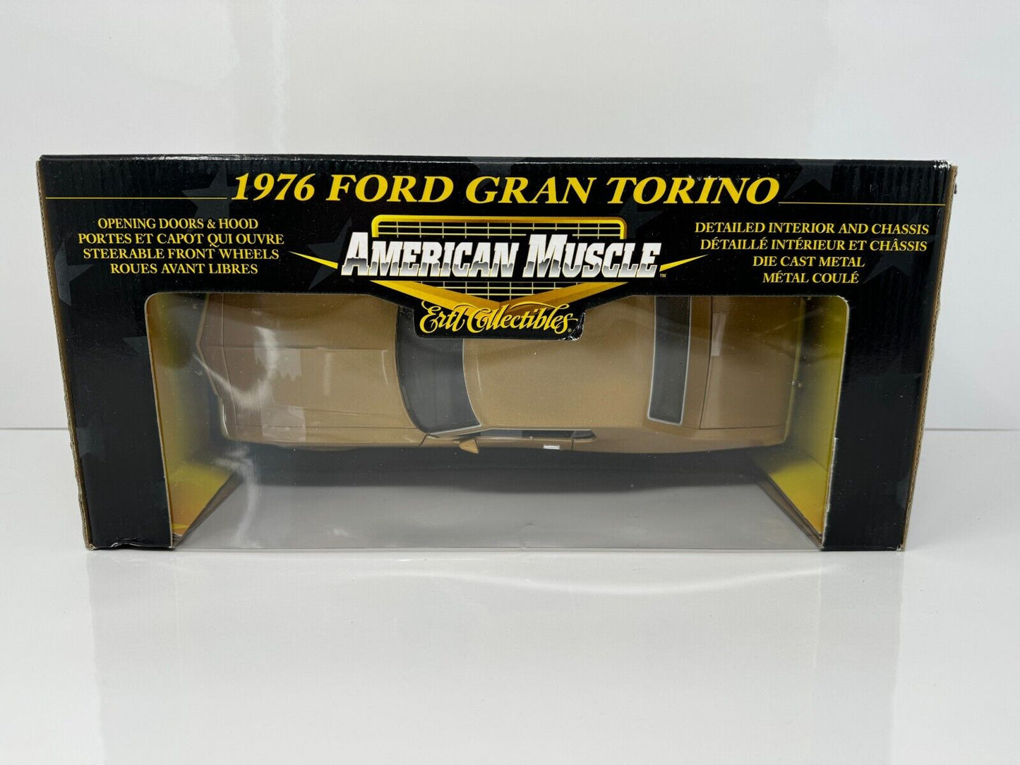 Ertl American Muscle 1976 Ford Gran Torino Hobby Edition 1:18 Diecast 1 of 5000