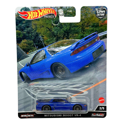 Hot Wheels Premium Mountain Drifters Mitsubishi 3000GT VR-4 1:64 Diecast