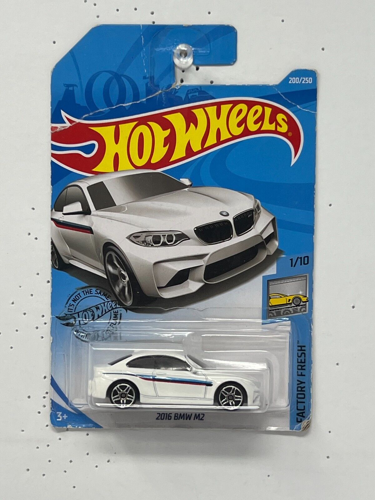 Hot Wheels Factory Fresh 2016 BMW M2 1:64 Diecast Damaged Card
