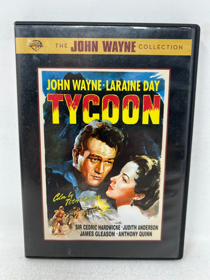 Tycoon (DVD) John Wayne Adventure Movie Good Condition!!!