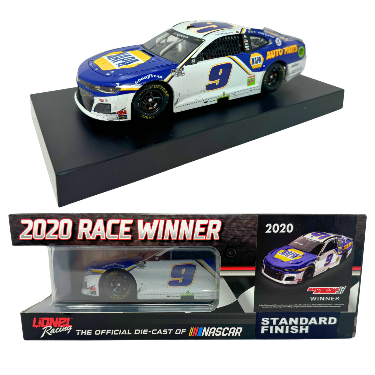 Lionel Nascar #9 Chase Elliott Napa Martinsville Race Win 2020 1:24 Diecast