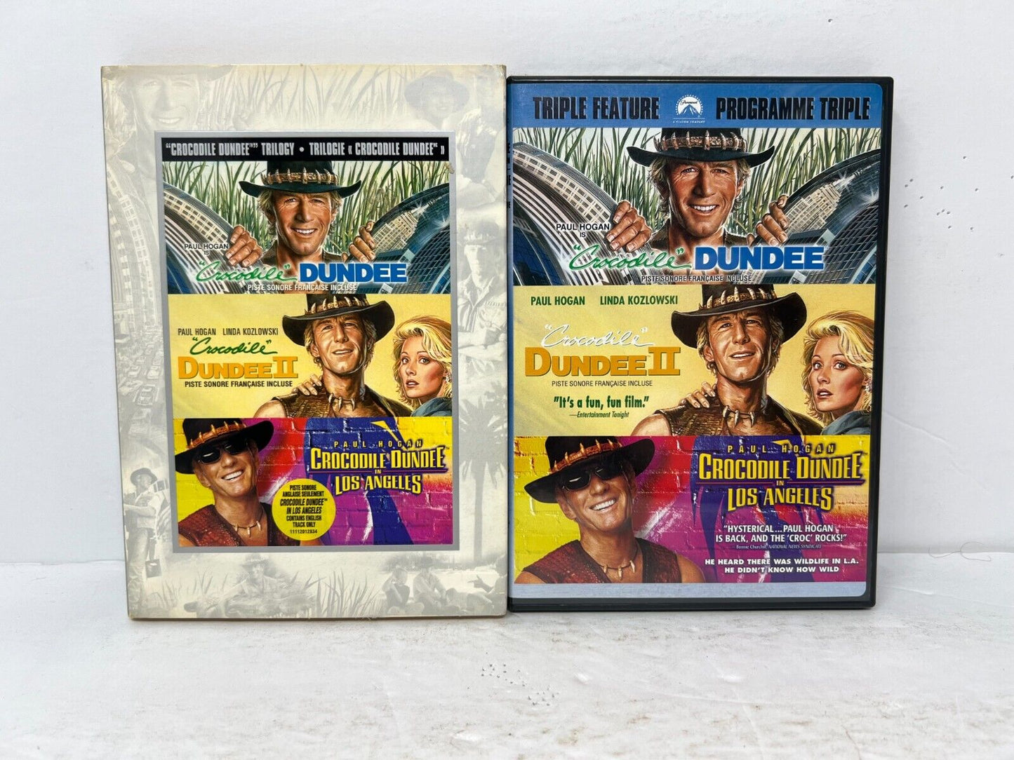 Crocodile Dundee Triple Feature (DVD) Comedy Good Condition!!!