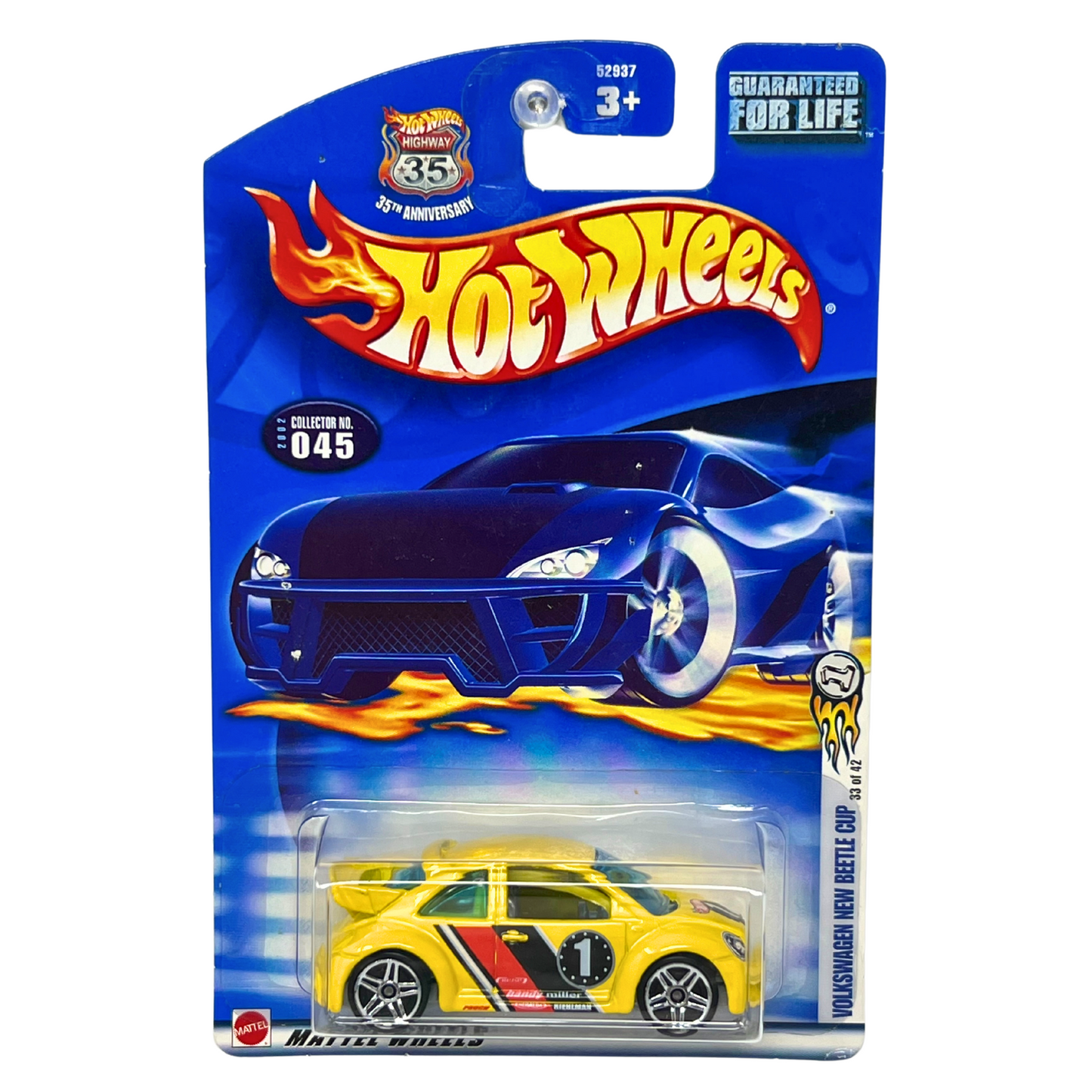 Hot Wheels Volkswagen New Beetle Cup 1:64 Diecast