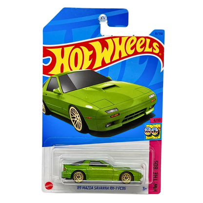 Hot Wheels HW The 80's 1989 Mazda Savanna RX-7 FC3S JDM 1:64 Diecast