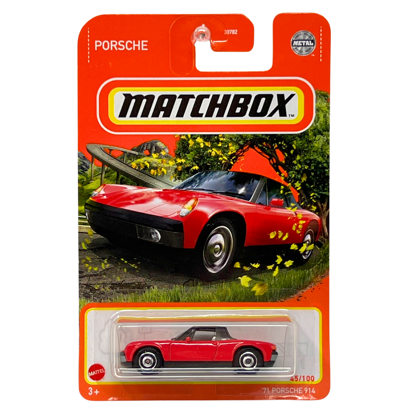 Matchbox 1971 Porsche 914 Red 1:64 Diecast