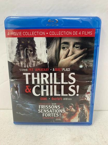 Thrills and Chills 4-Movie Collection (Blu-ray) Movie Boxset New and Sealed!!!