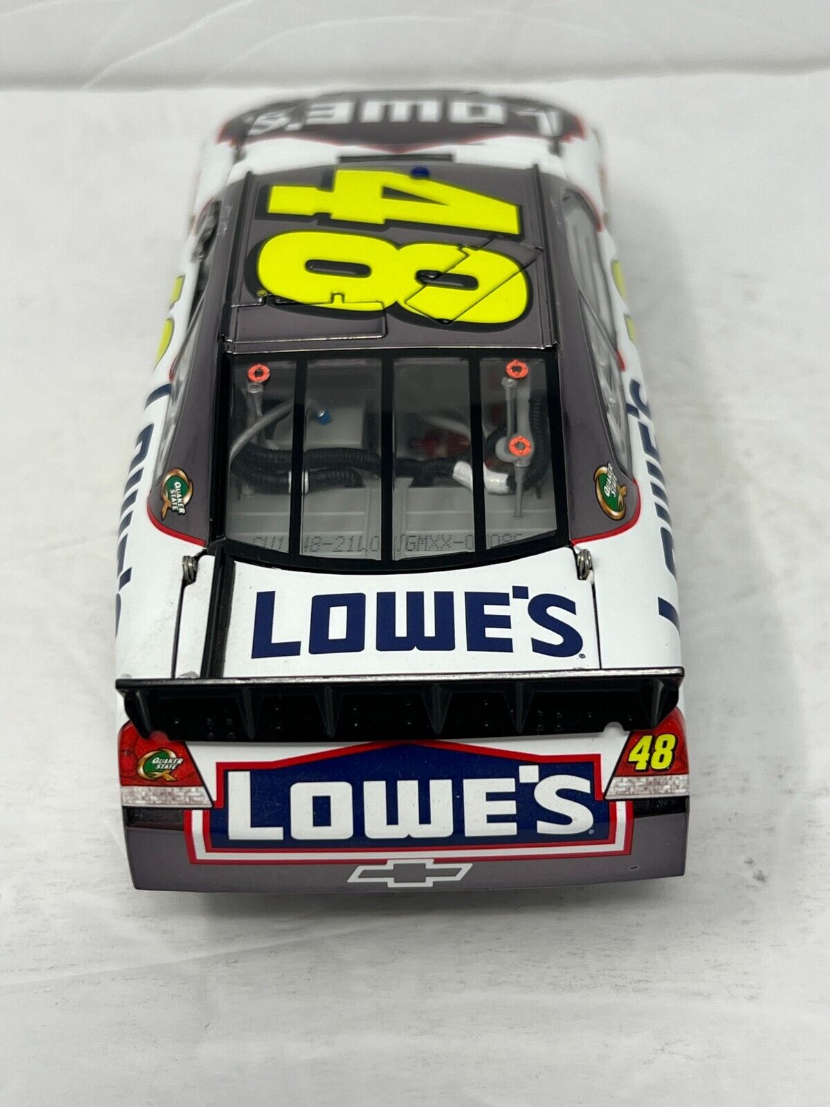 Lionel Nascar #48 Jimmie Johnson Lowe's 2011 Chevy Impala Gunmetal 124 Diecast