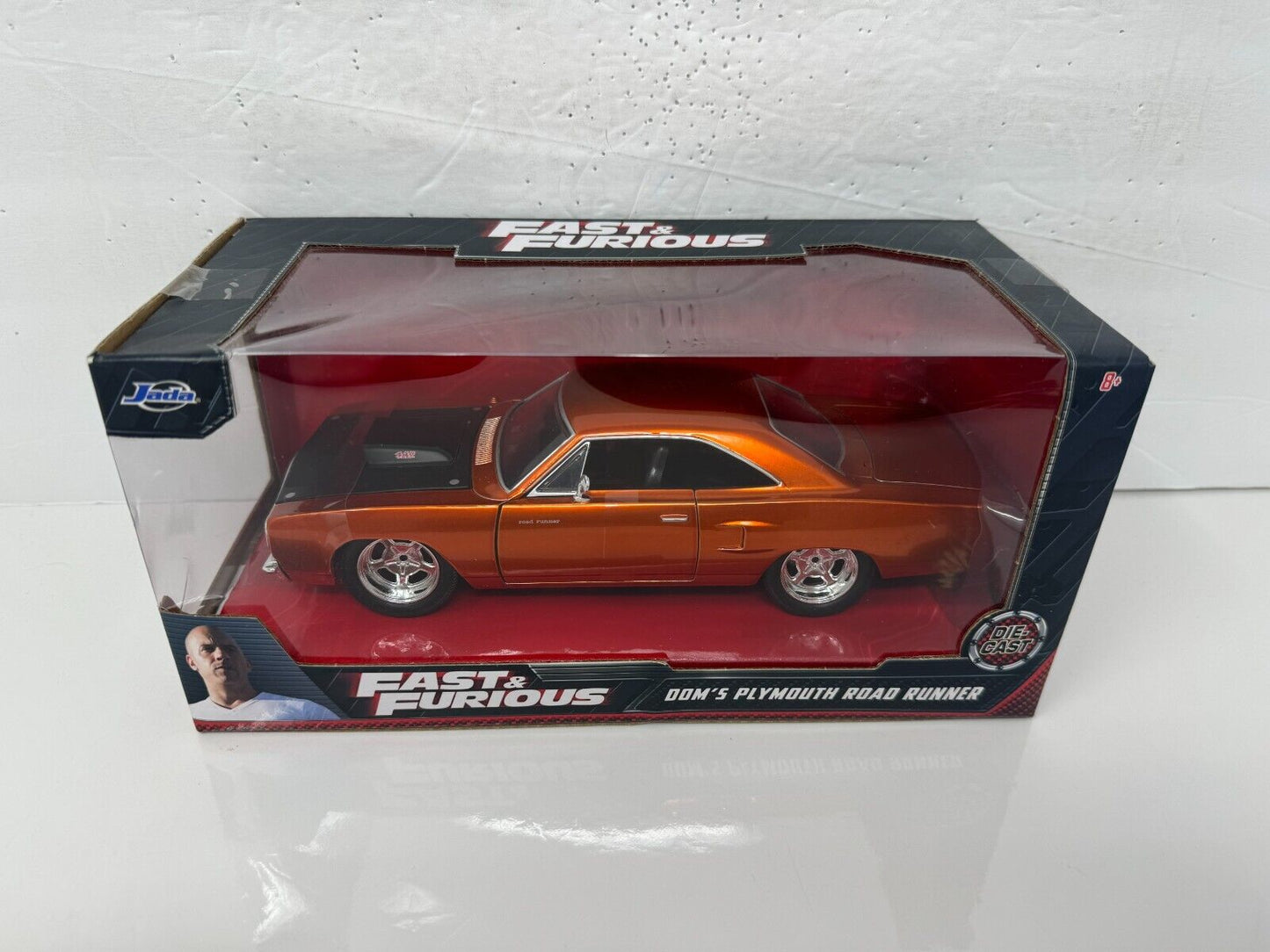 Jada Fast & Furious Dom's Plymouth Road Runner 1:24 Diecast