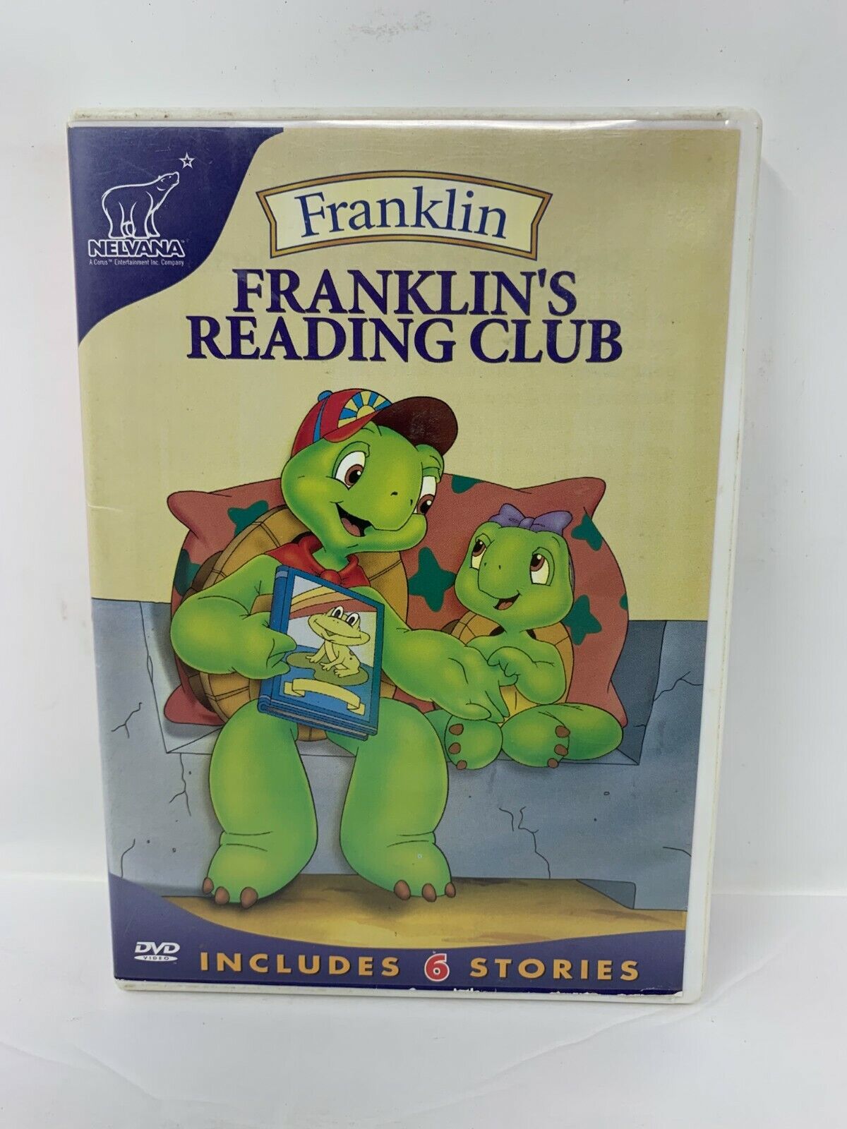 Franklin's Reading Club 6 Stories (DVD) Kids Cartoon Good Condition!!!