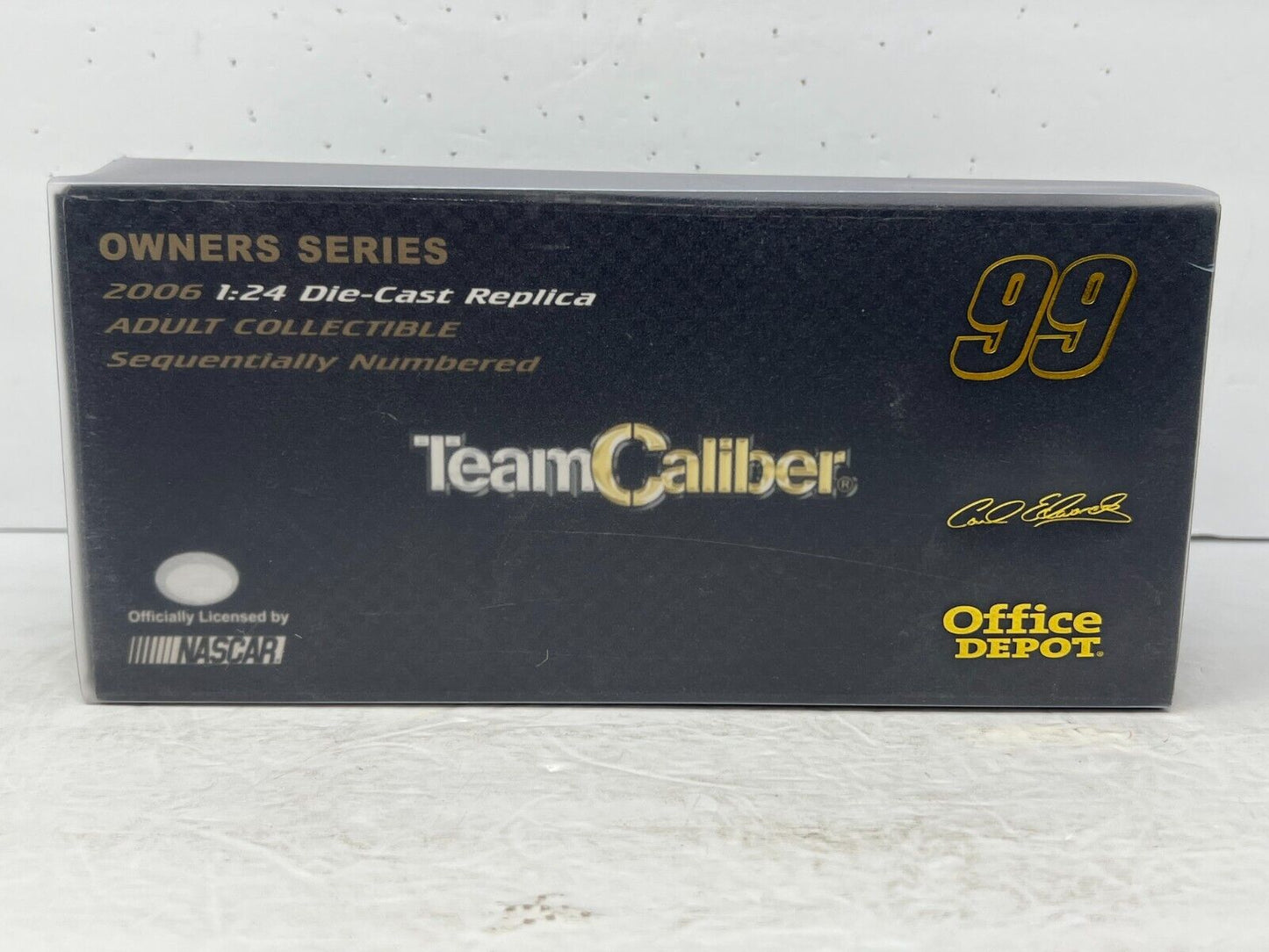 Team Caliber Nascar #99 Carl Edwards Office Depot 2006 Ford Fusion 1:24 Diecast