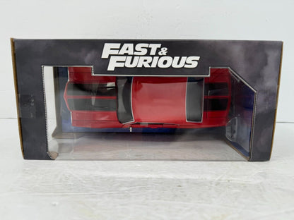 Jada Fast & Furious 1970 Dom's Chevy Chevelle SS 1:24 Scale Diecast Red & Black