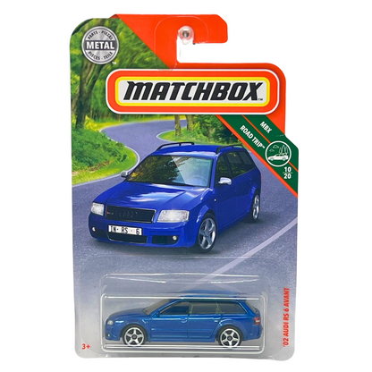 Matchbox Road Trip 2002 Audi RS 6 Avant 1:64 Diecast