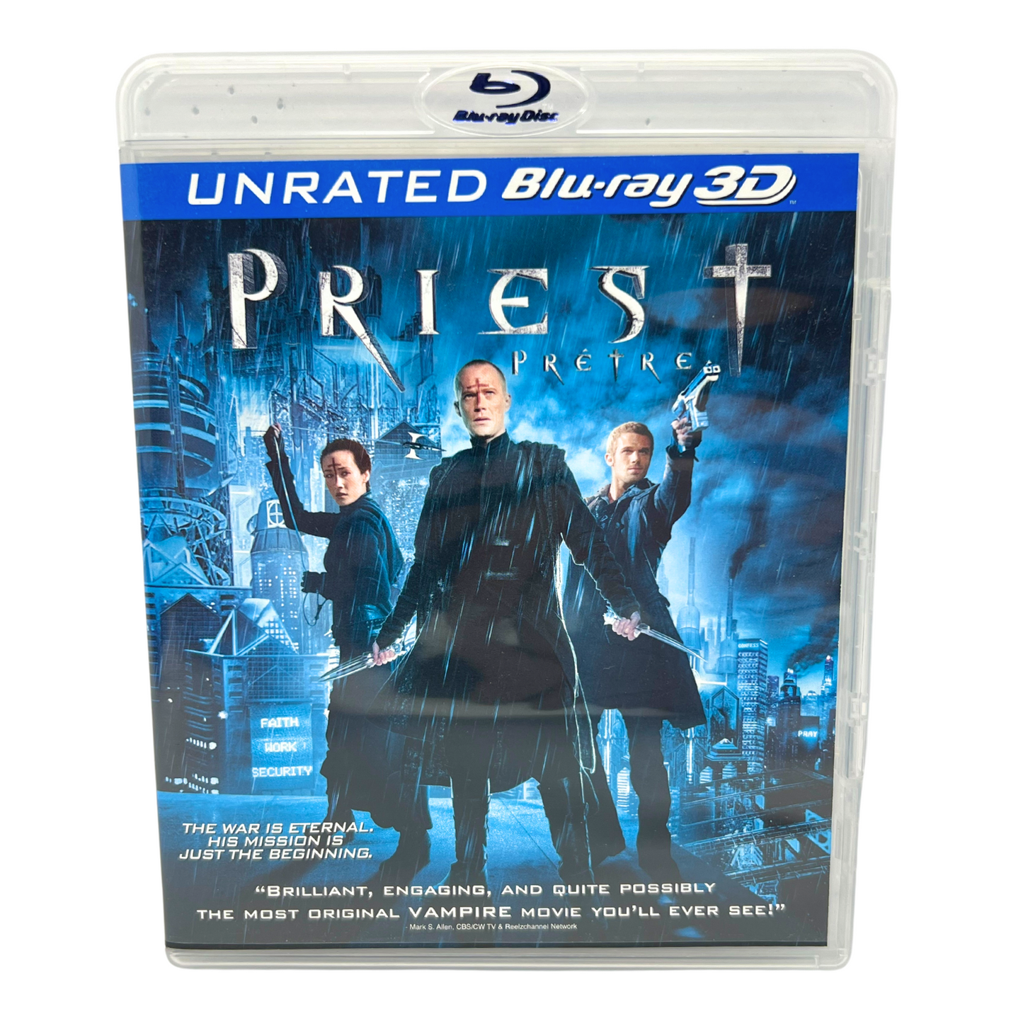 Priest (Blu-ray 3D) Fantasy Good Condition!!!