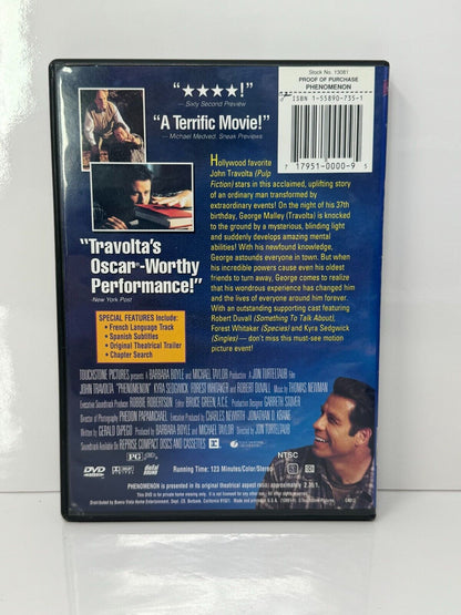 Phenomenon (DVD) Fantasy Good Condition!!!