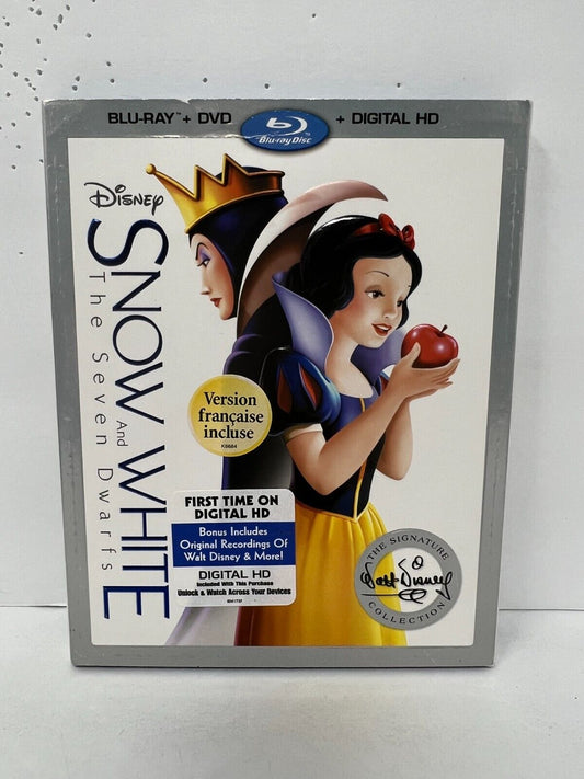 Snow White and the Seven Dwarfs (Blu-ray) Disney Classic Good Condition!!!