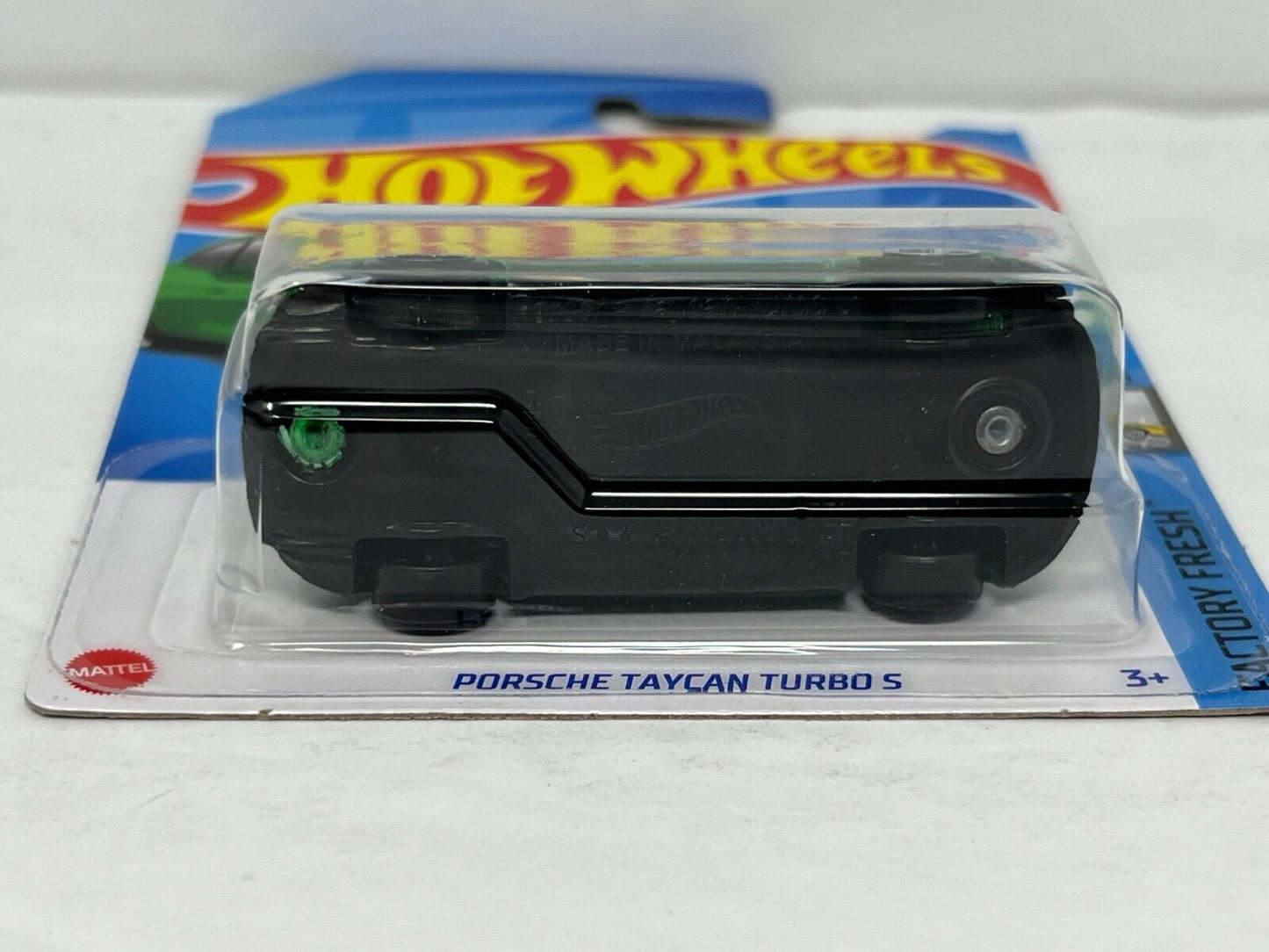 Hot Wheels Factory Fresh Porsche Taycan Turbo S Green 1:64 Diecast