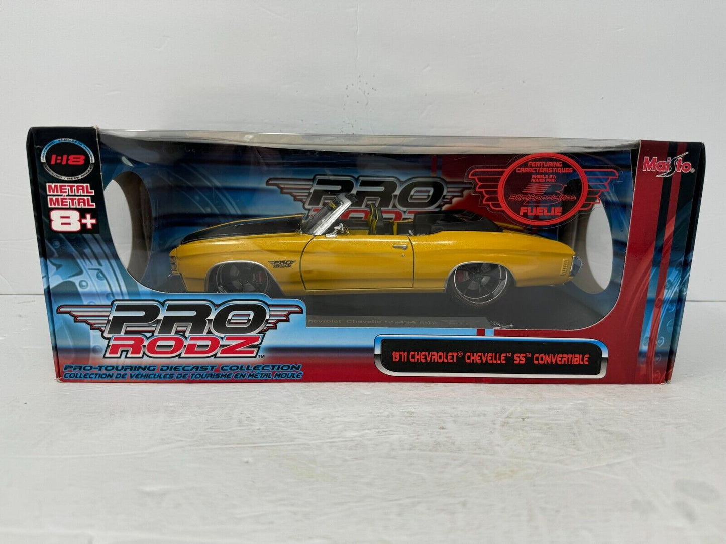 Maisto Pro Rodz 1971 Chevrolet Chevelle SS Convertible 1:18 Diecast