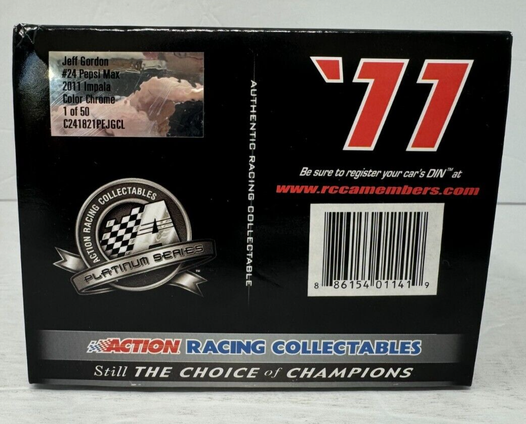 Action Nascar #24 Jeff Gordon Pepsi Max Impala Color Chrome 1:24 Diecast 1 of 50